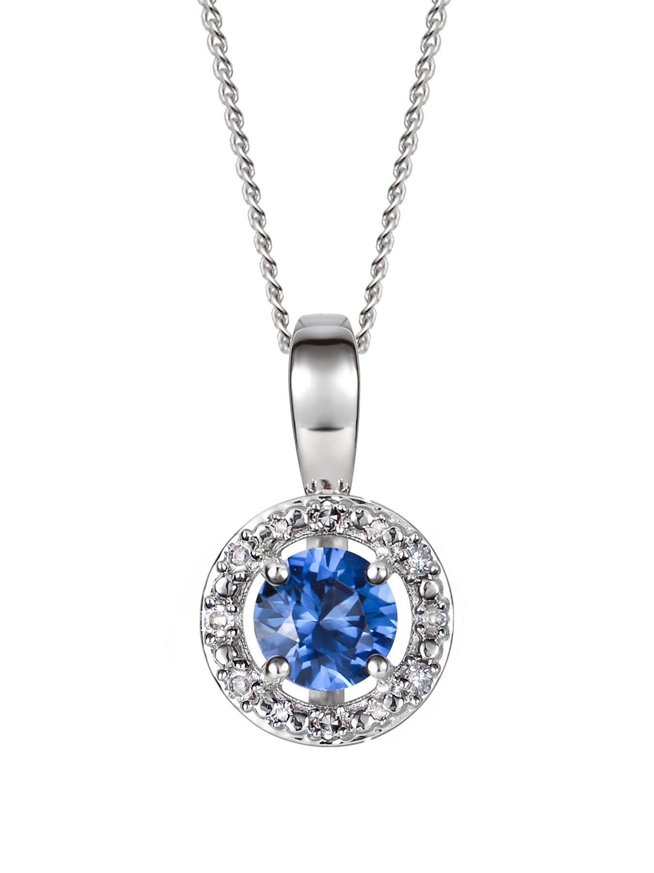 the-love-collection-sterling-silver-birthstone-pendant-necklace