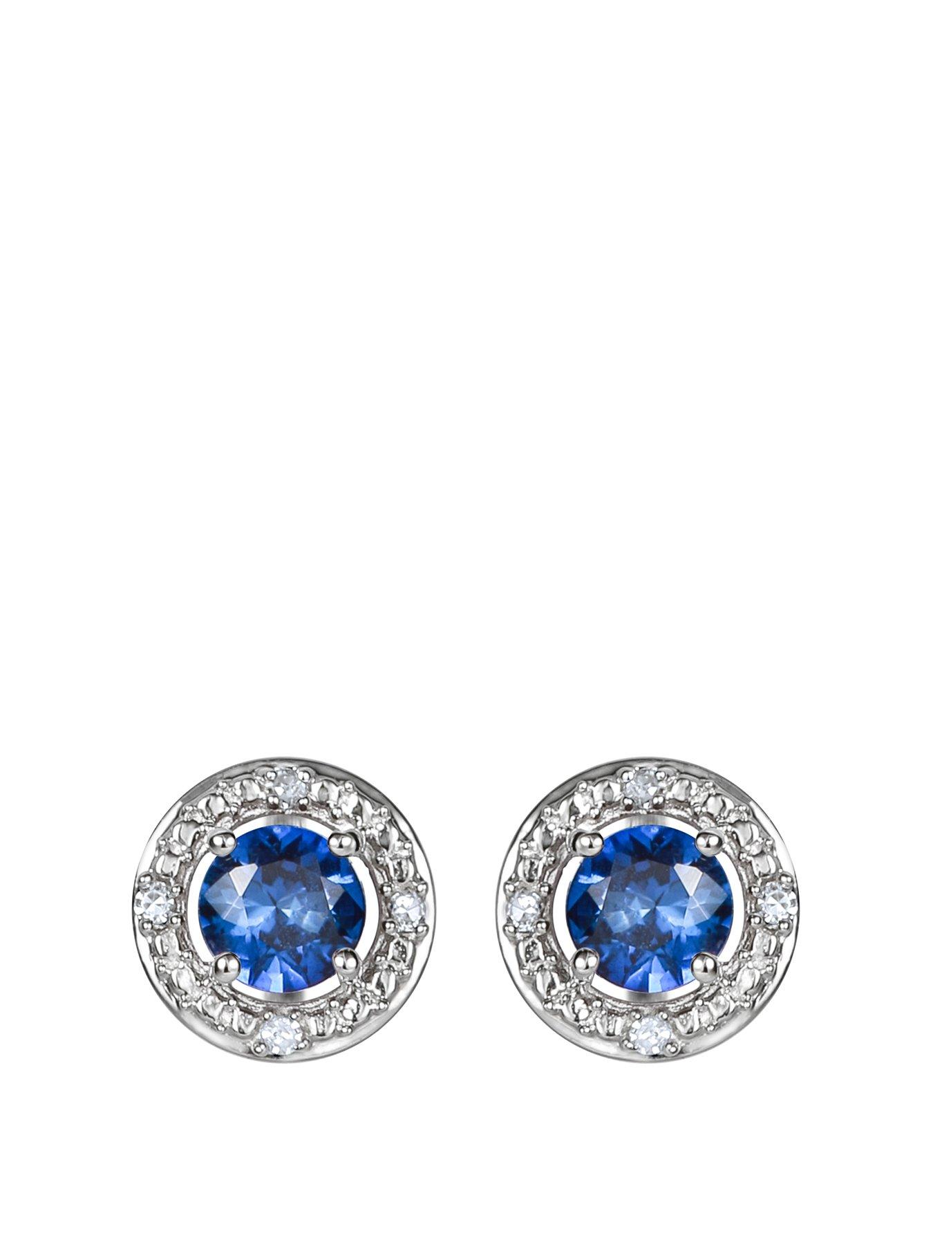 the-love-collection-sterling-silver-birthstone-stud-earrings