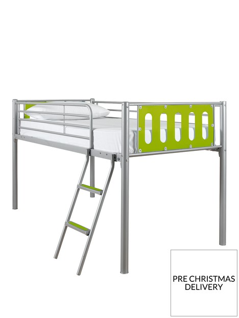 kidspace-cyber-mid-sleeper-bed-frame-with-mattress-options-buy-and-save