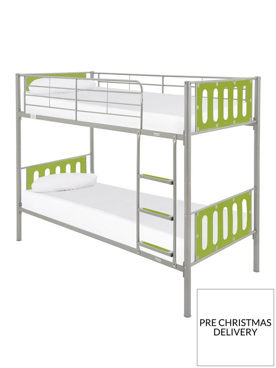 front image of kidspace-cyber-bunk-bed-frame