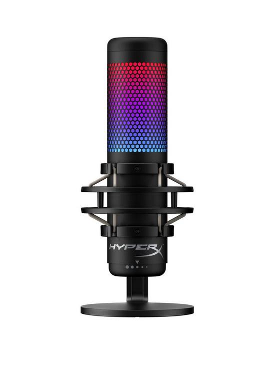 front image of hyperx-quadcast-s-standalone-microphone