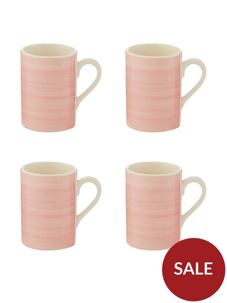 very-home-harmony-spinwashnbsp4nbsppiece-mug-set-pink