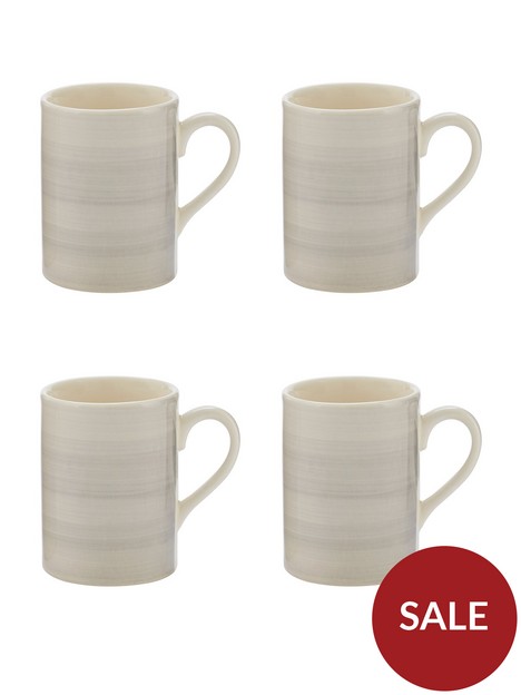 very-home-harmony-spinwash-4-piece-mug-set-grey