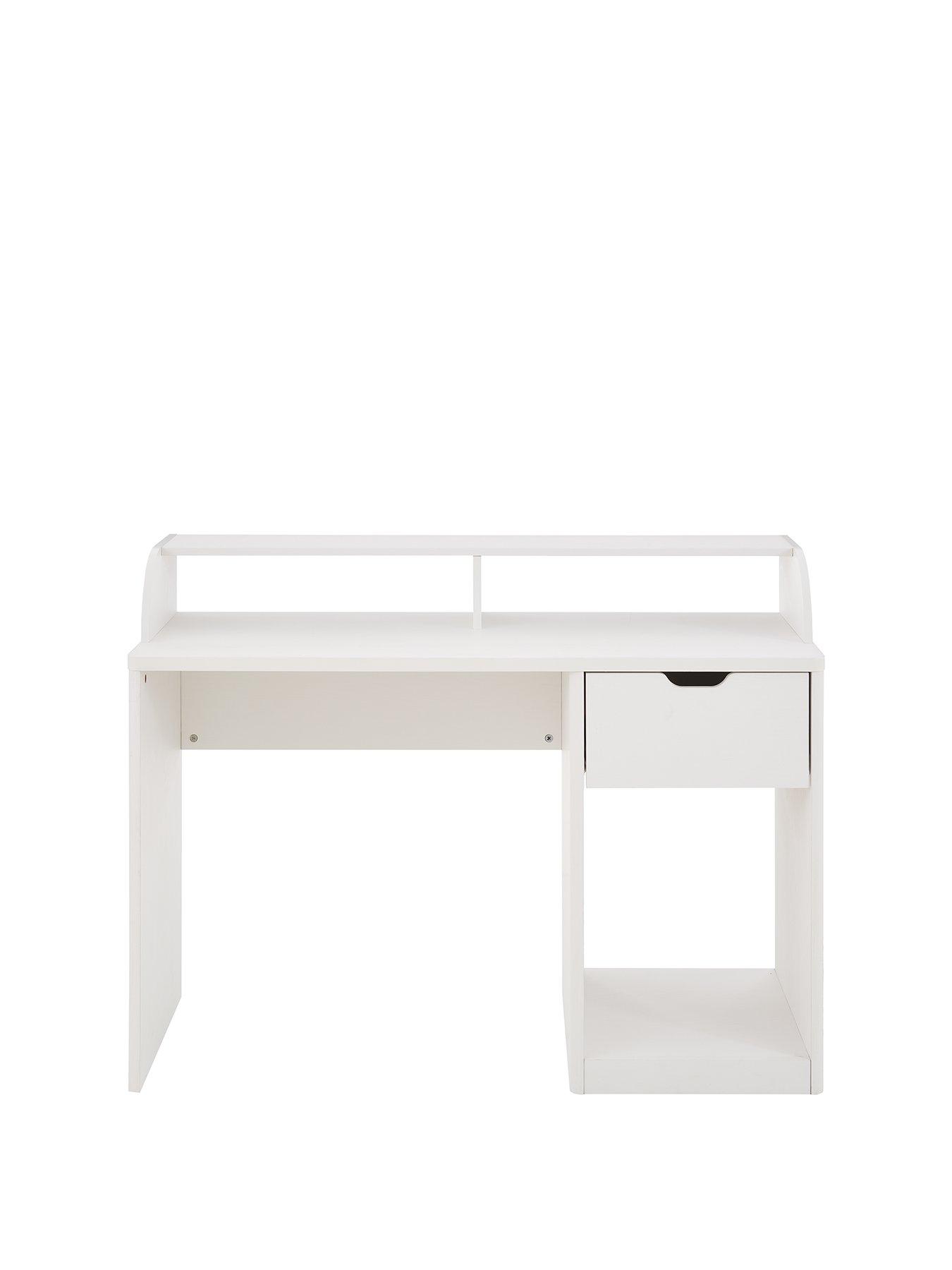 Image 2 of 5 of Very Home Aspen Gaming Desk - White Oak Effect