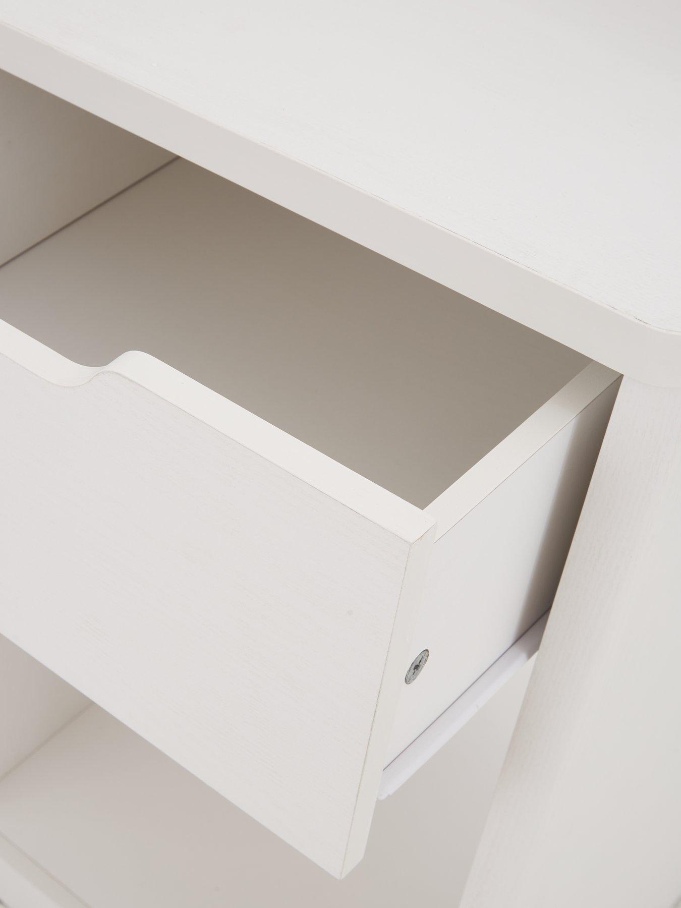 Image 4 of 5 of Very Home Aspen Gaming Desk - White Oak Effect