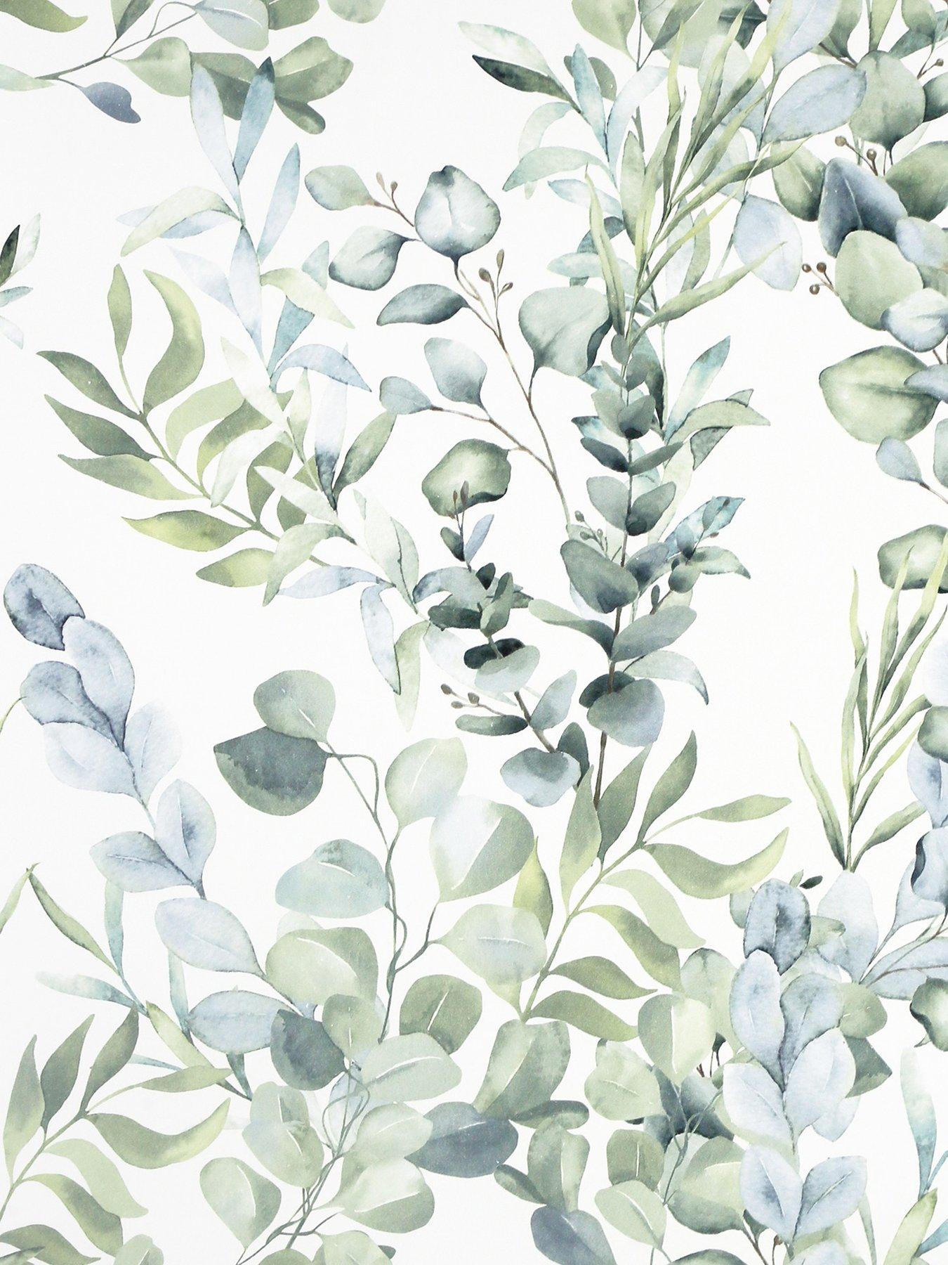 Image 2 of 5 of ARTHOUSE Tranquil Green Wallpaper