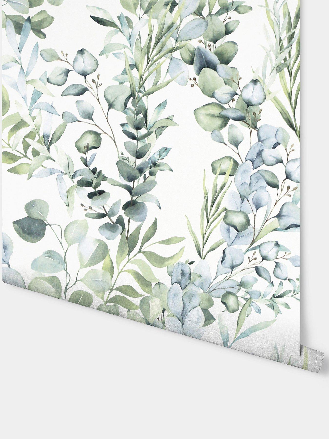 Image 4 of 5 of ARTHOUSE Tranquil Green Wallpaper