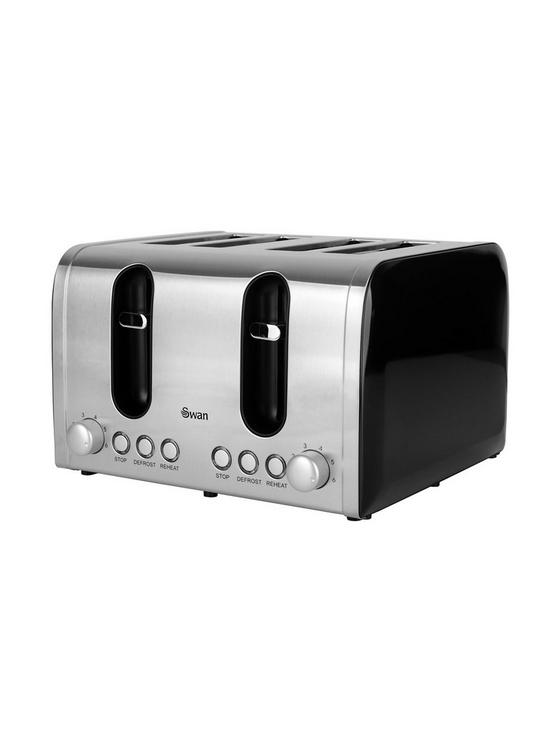 stillFront image of swan-kettle-amp-toaster-4-slice-twin-packnbsp--black