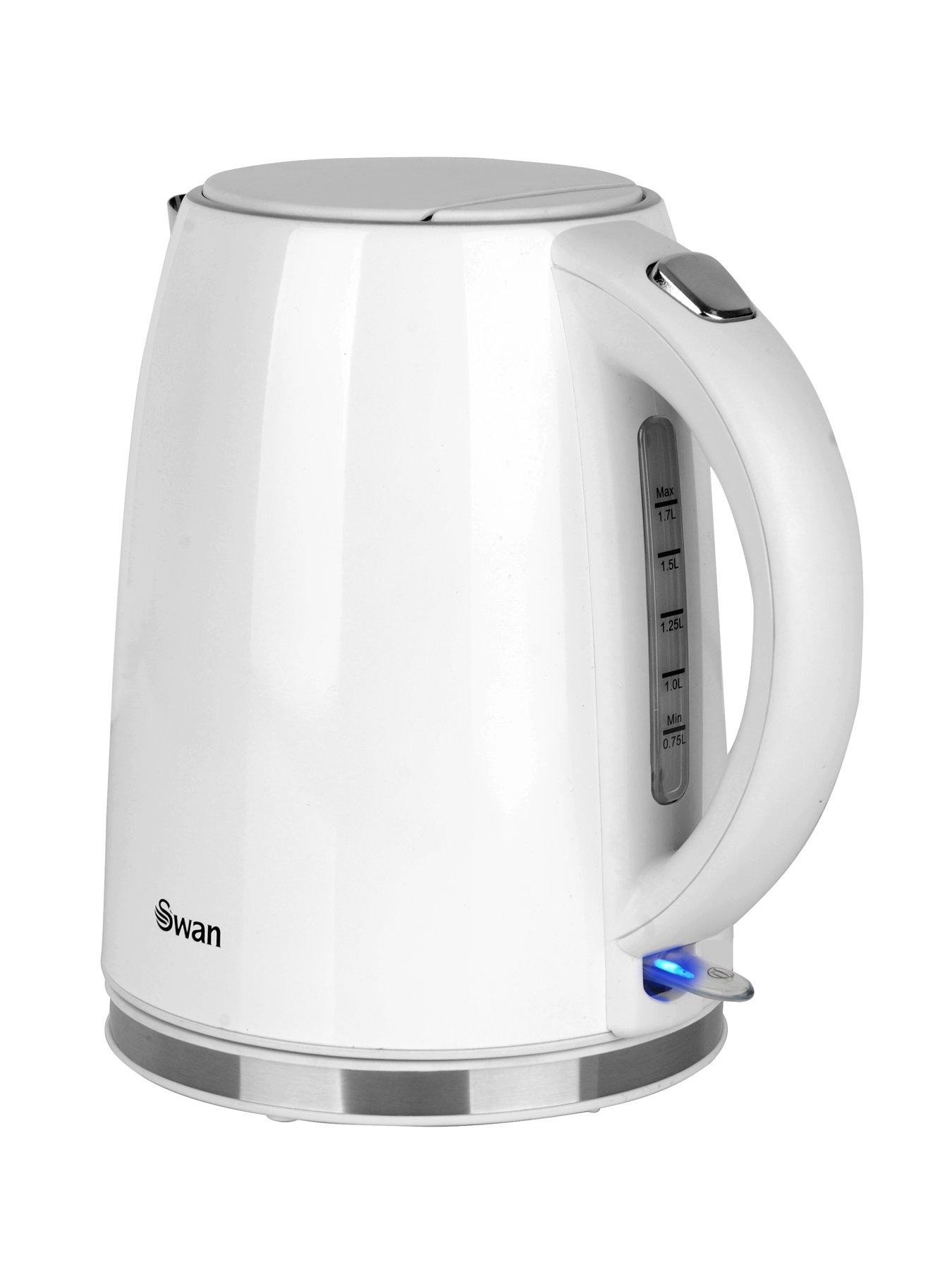 Image 4 of 6 of Swan Kettle &amp; Toaster 4-Slice Twin Pack&nbsp;- White