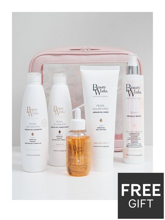 stillFront image of beauty-works-x-molly-mae-haircare-gift-set