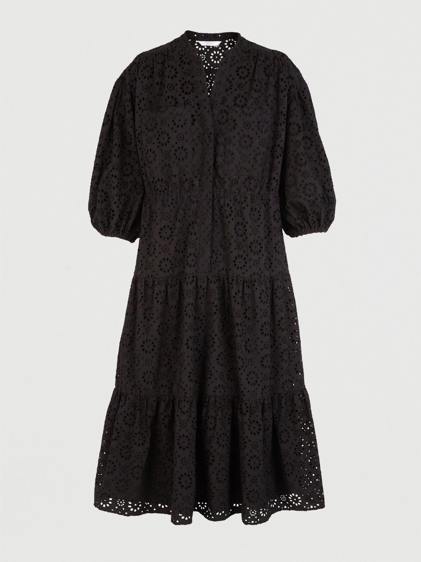 michelle keegan broderie dress