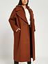  image of ri-plus-hooded-dusternbspcoat-brown
