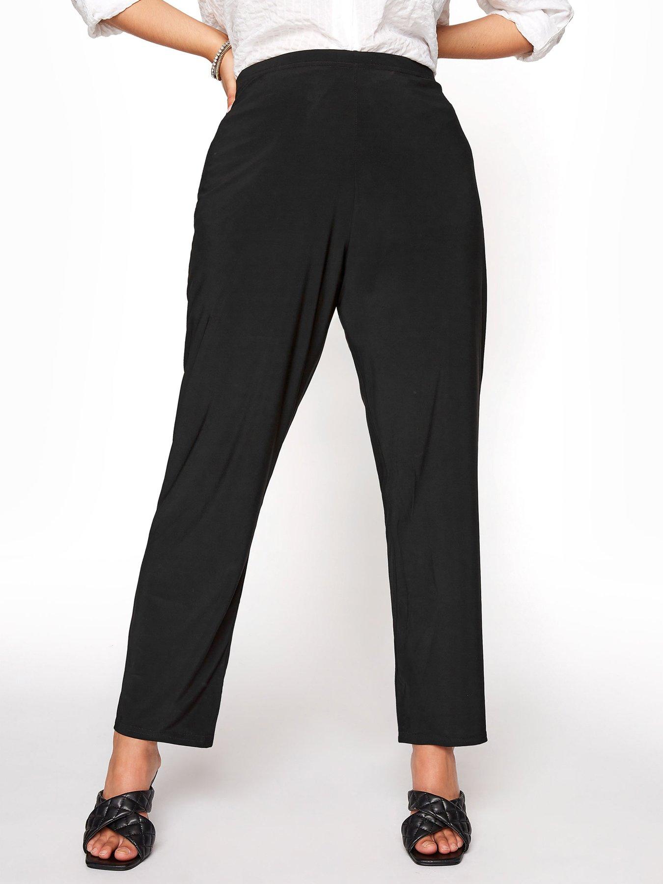 yours-flat-front-30-wide-leg-trouser-black