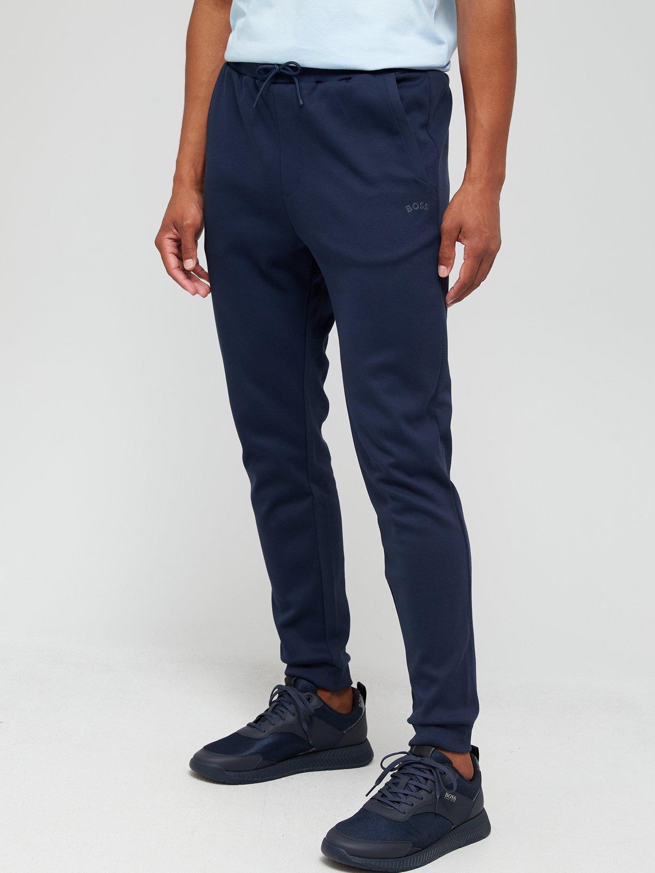 Boss hadiko discount track pants navy