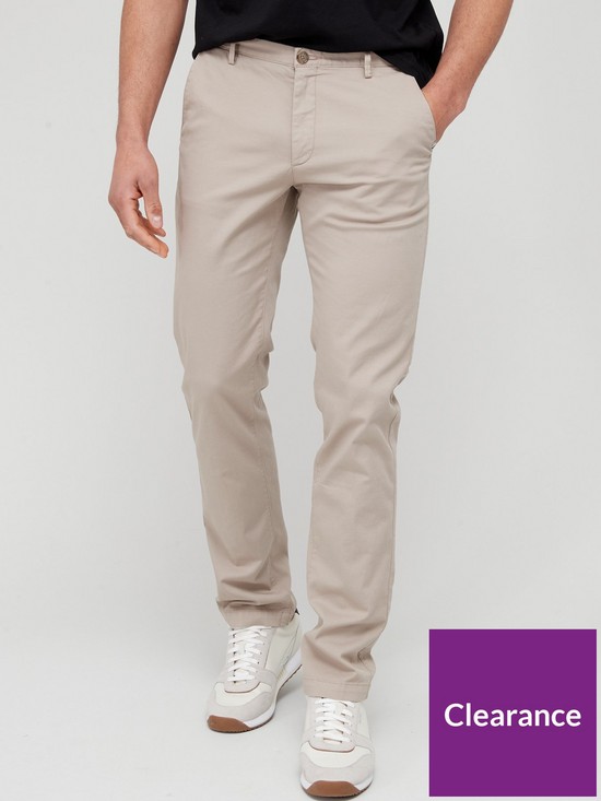front image of boss-rice-slim-fit-chinos