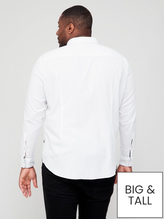 stillFront image of boss-big-tall-robbie-oxford-shirt