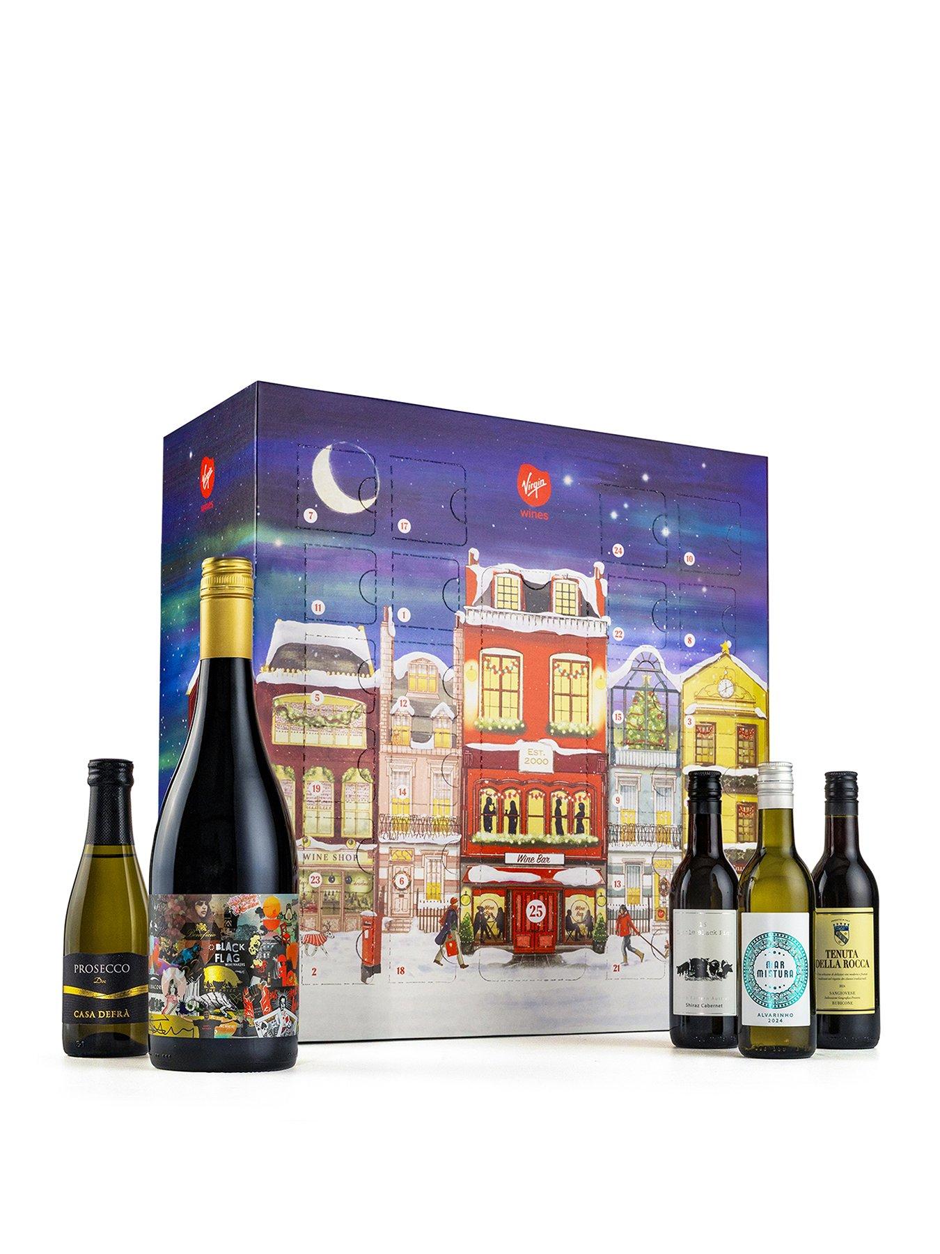  image of virgin-wines-luxury-red-wine-advent-calendar-25-bottles
