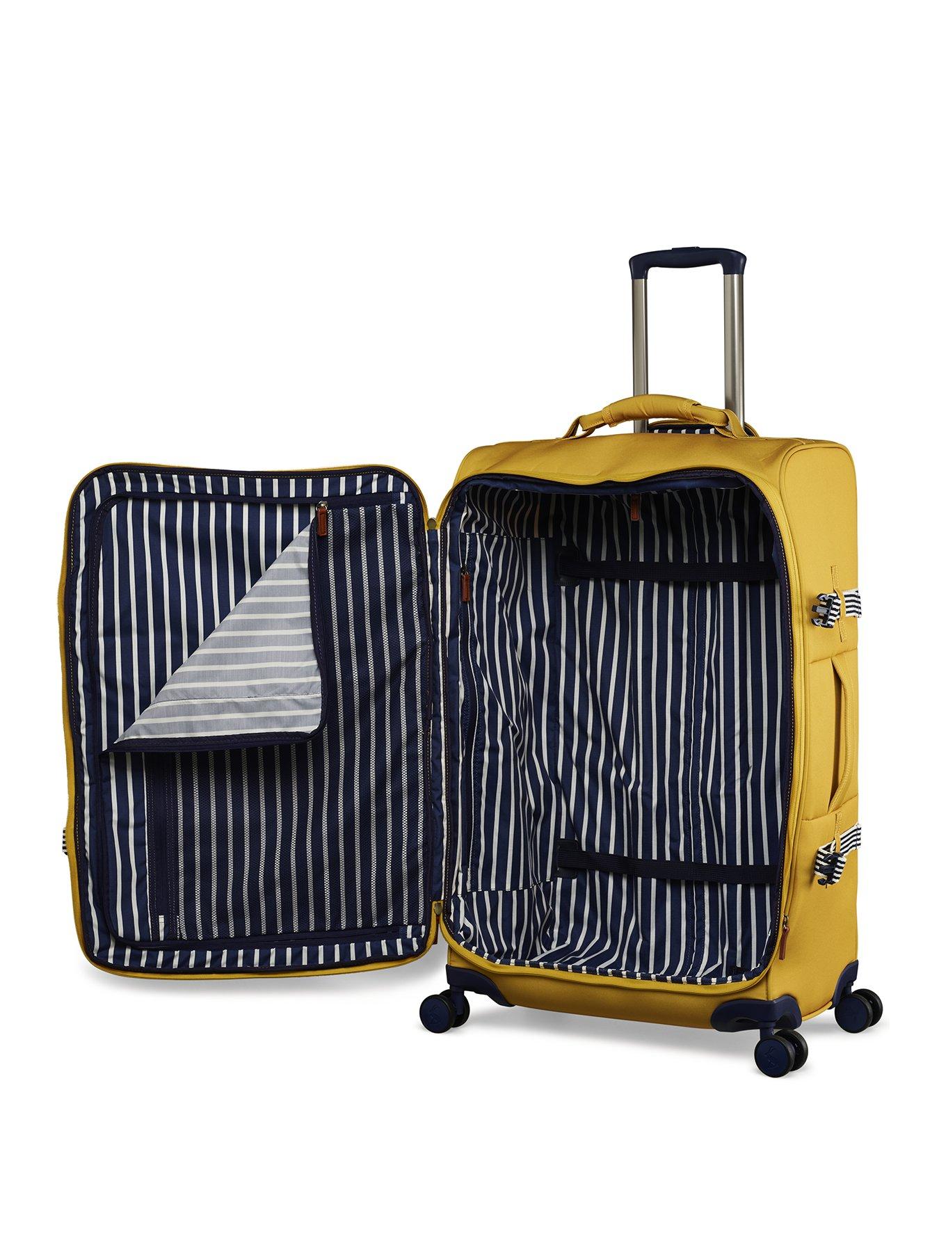  image of joules-large-trolley-suitcase-antique-gold