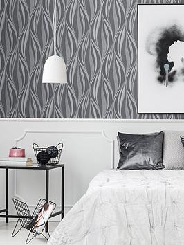 boutique-nbsptango-charcoal-silver-wallpaper