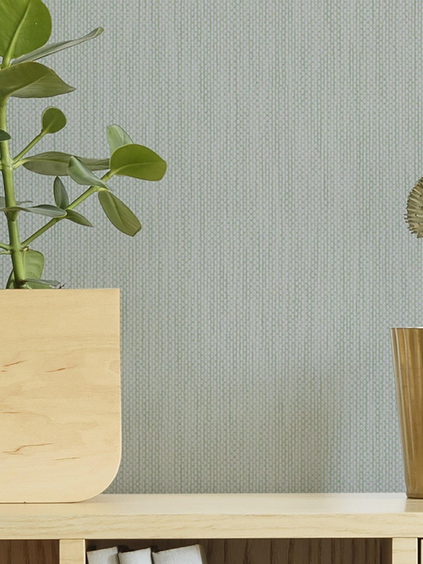Image 1 of 3 of Superfresco &nbsp;Aaron Sage Green Wallpaper