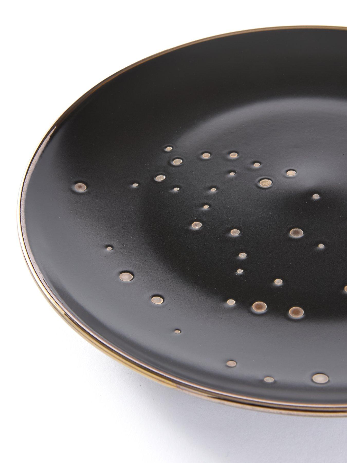  image of waterside-12-piece-gold-and-ebony-dinner-set