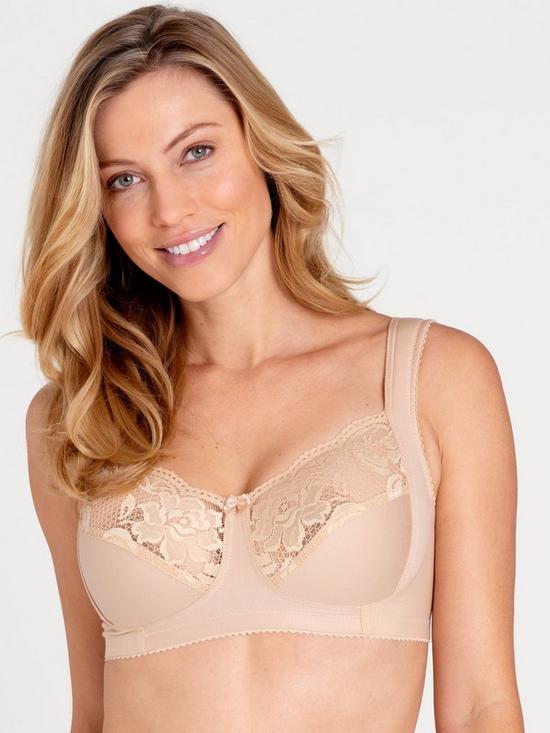 front image of miss-mary-of-sweden-miss-mary-wide-shoulder-cotton-bra-2105