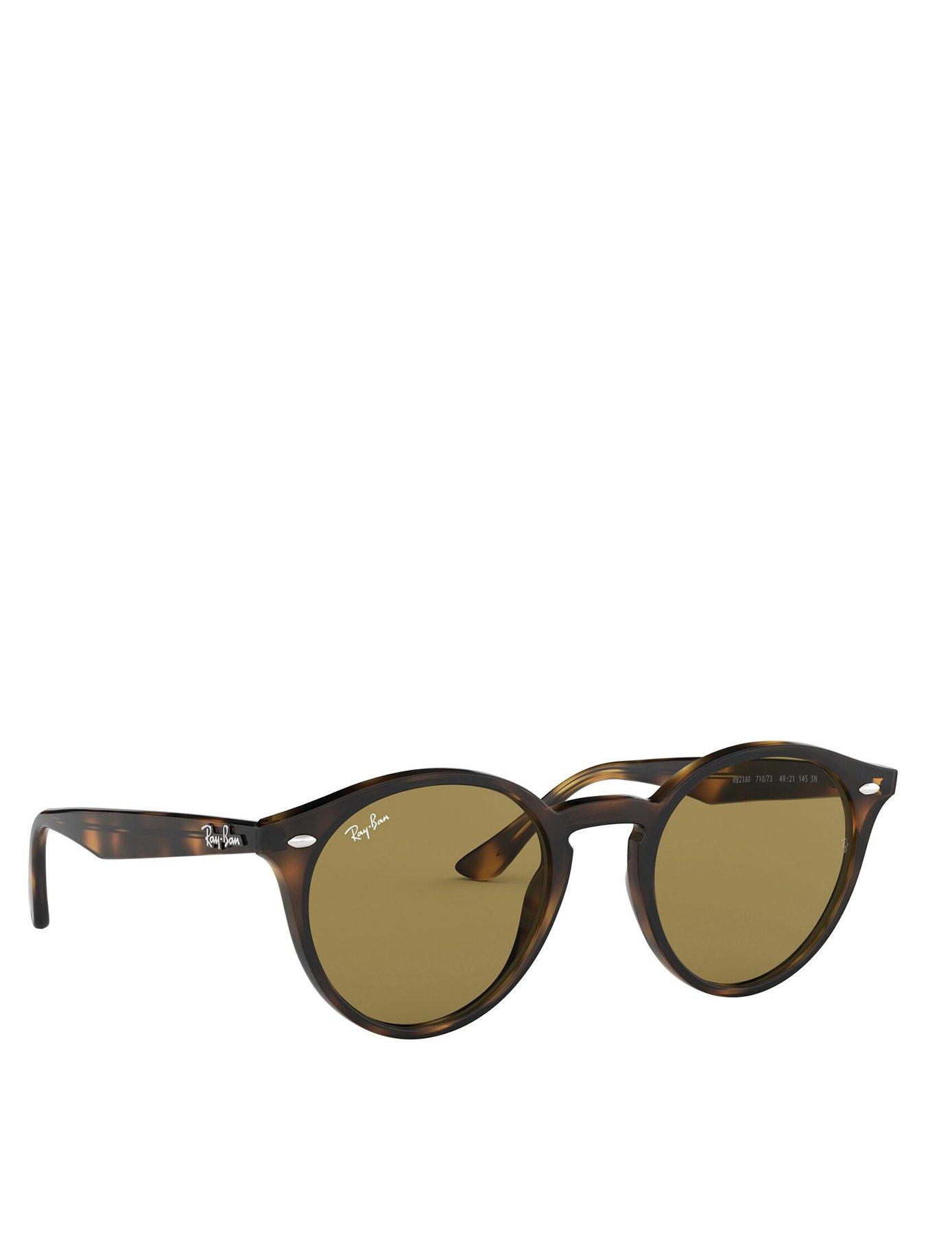undefined Round Tortoise Sunglasses - Grey