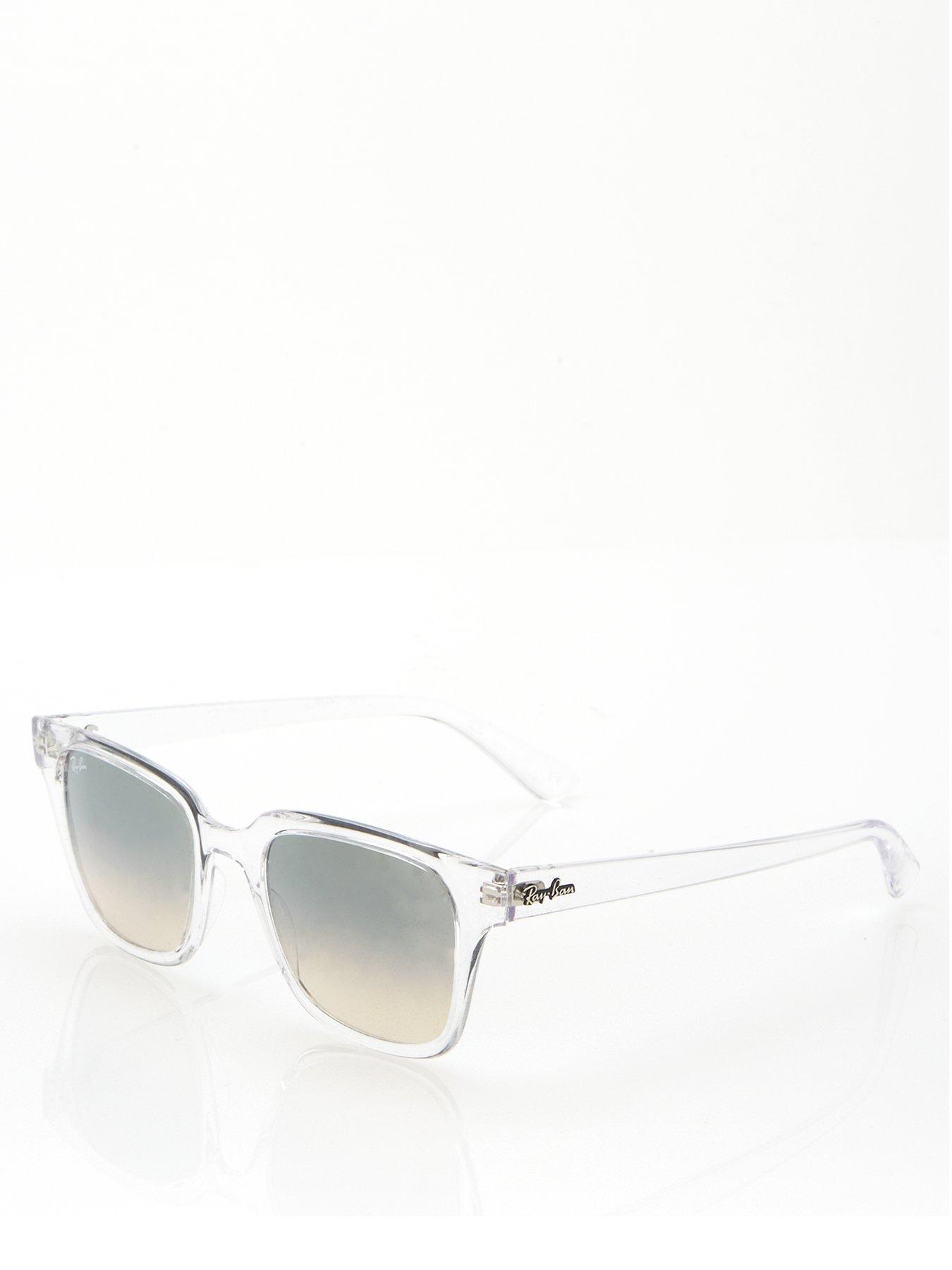 undefined Square Sunglasses - Clear