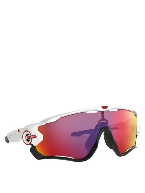 oakley-sport-white-frame-red-lens-sunglasses