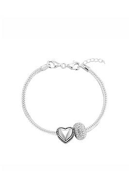 the-love-silver-collection-sterling-silver-charm-bracelet-with-heart-crystal-charm