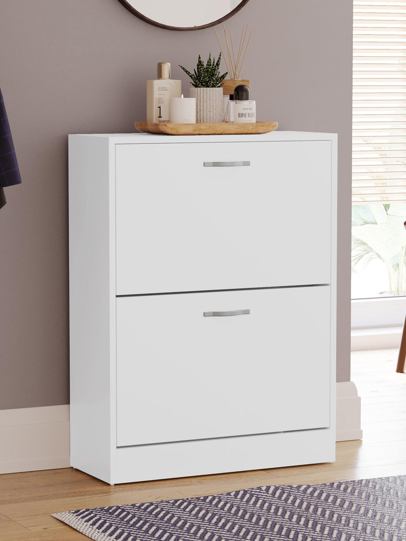 Vida Designs Bree 2 Drawer Shoe Cabinet
