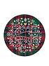 denby-christmas-tartan-round-coasters-set-of-6front