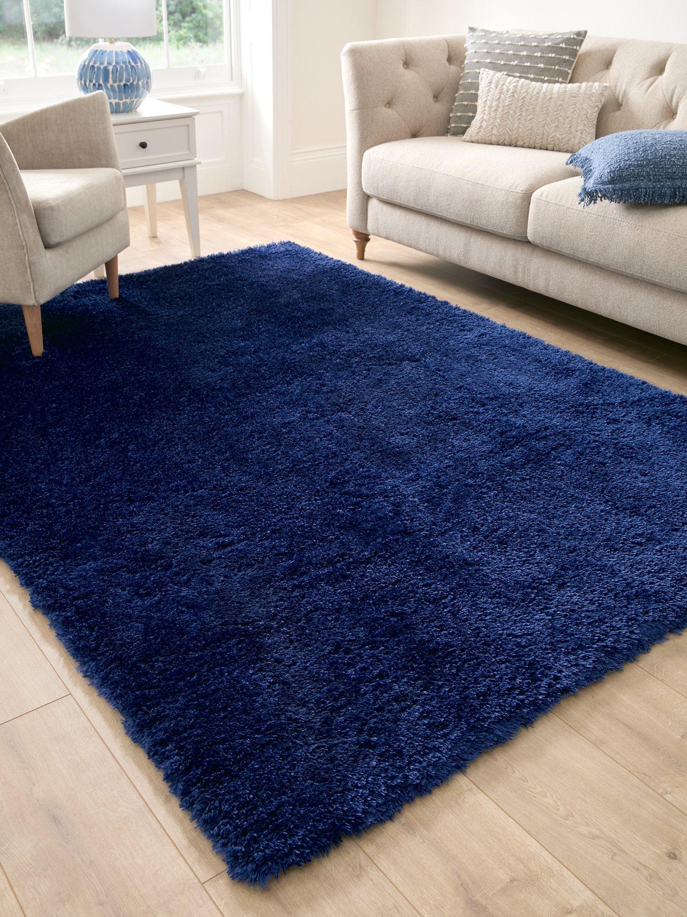 front image of very-home-supersoft-shaggy-rug