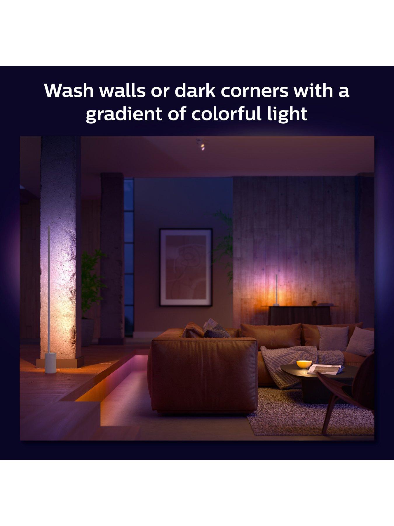 Image 3 of 7 of Philips Hue Gradient Signe floor white UK