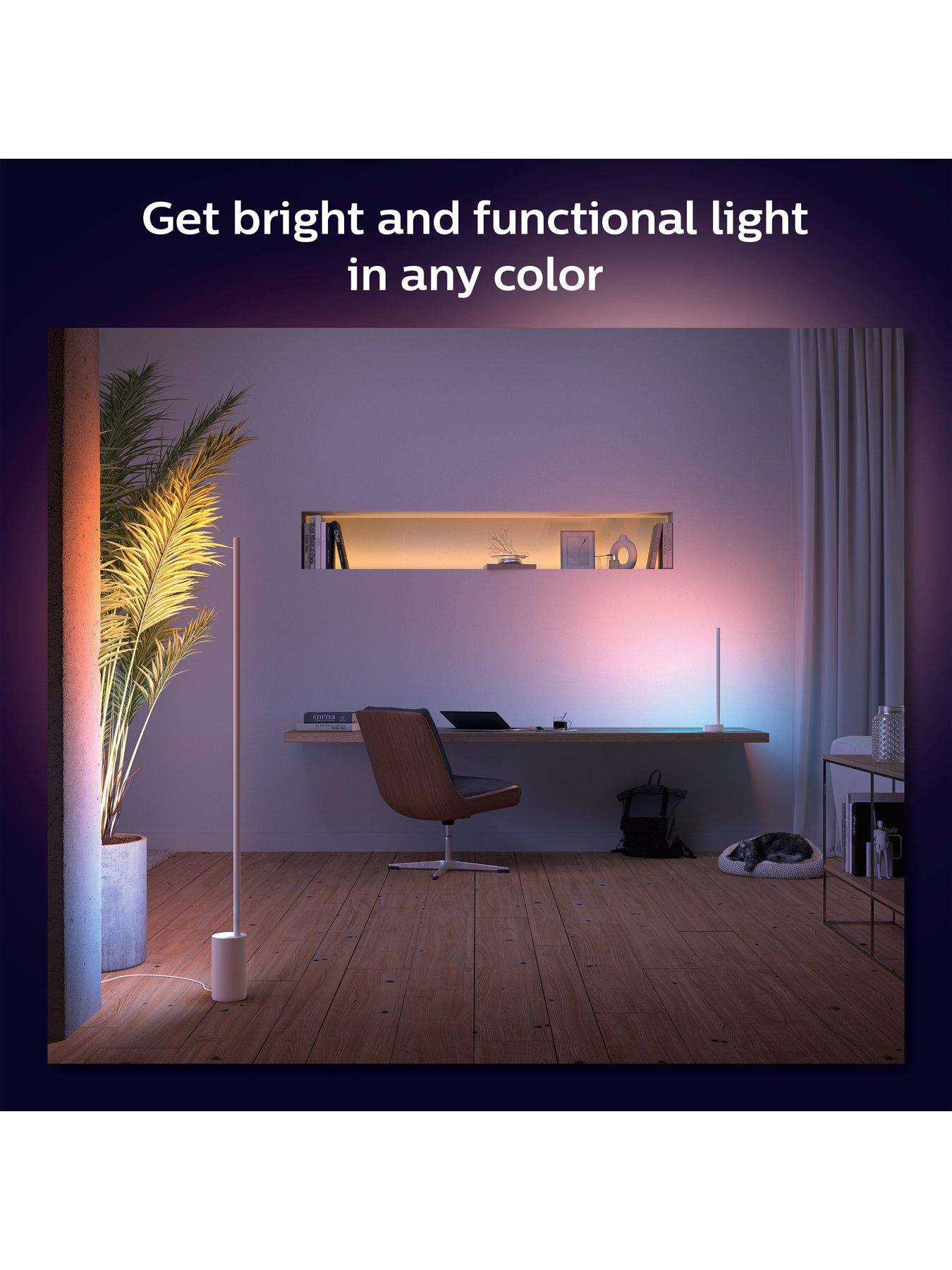 Image 4 of 7 of Philips Hue Gradient Signe floor white UK