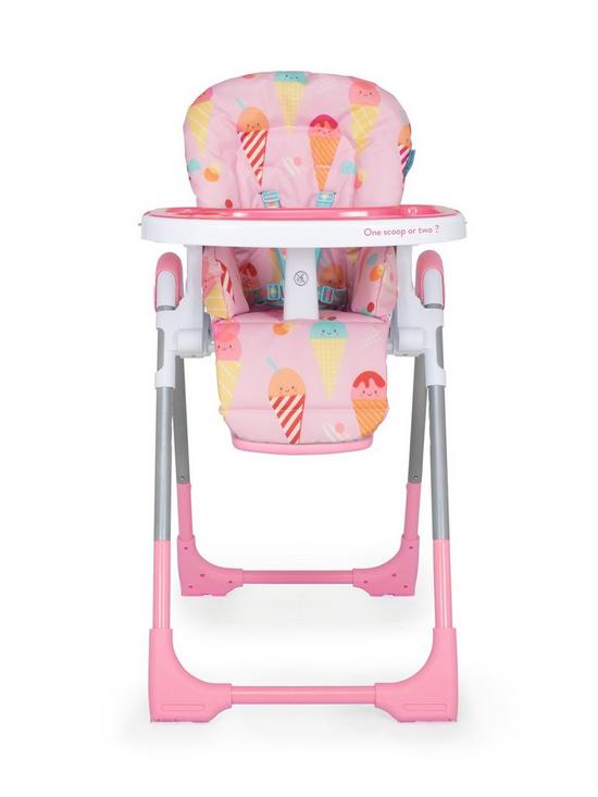 stillFront image of cosatto-noodle-0-highchair-with-newborn-recline-ice-ice-baby