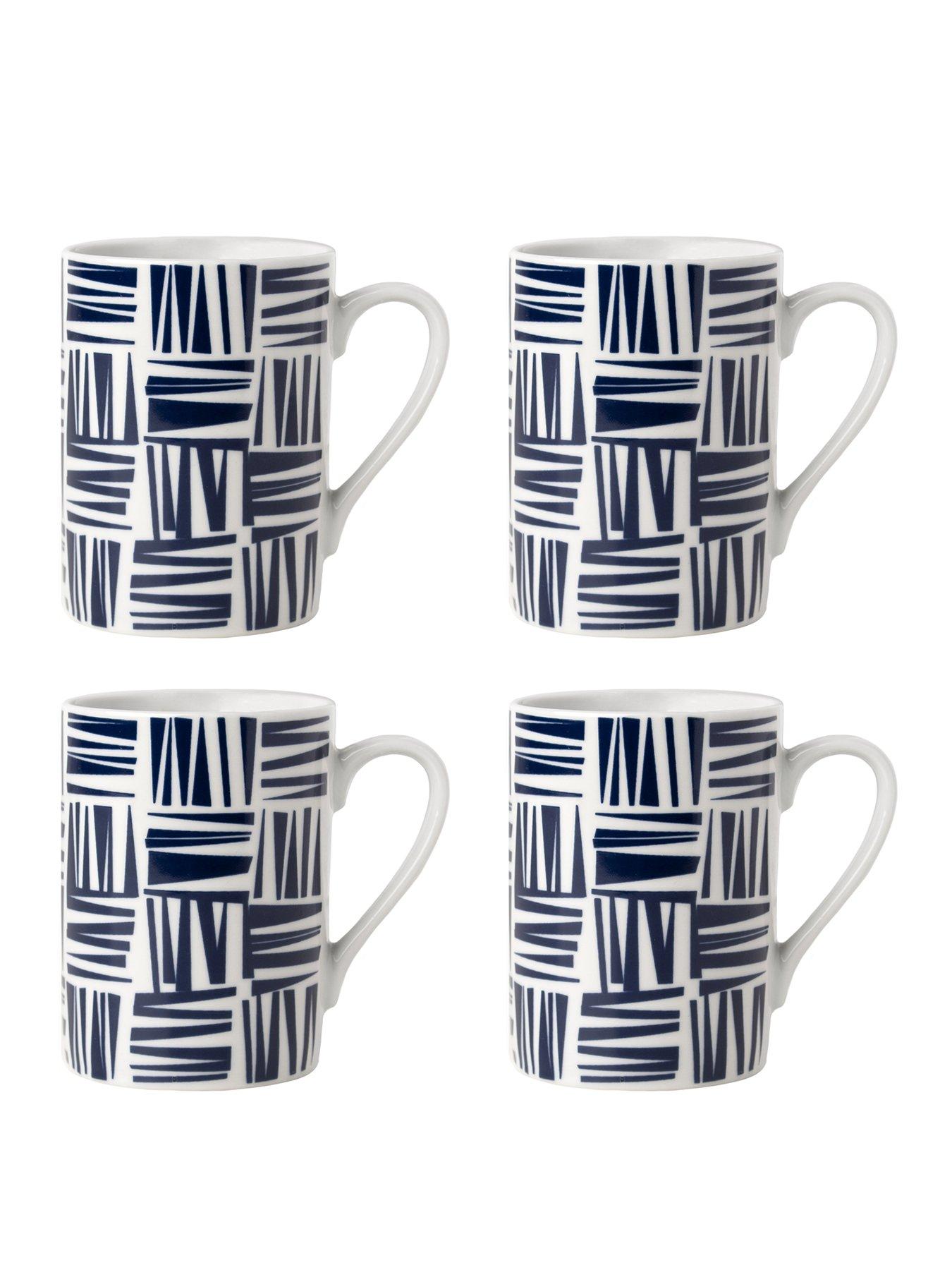 Details about   White Ceramic Mug 
