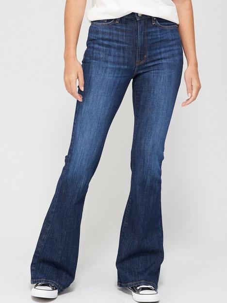 v-by-very-high-waist-forever-flare-jean-dark-wash