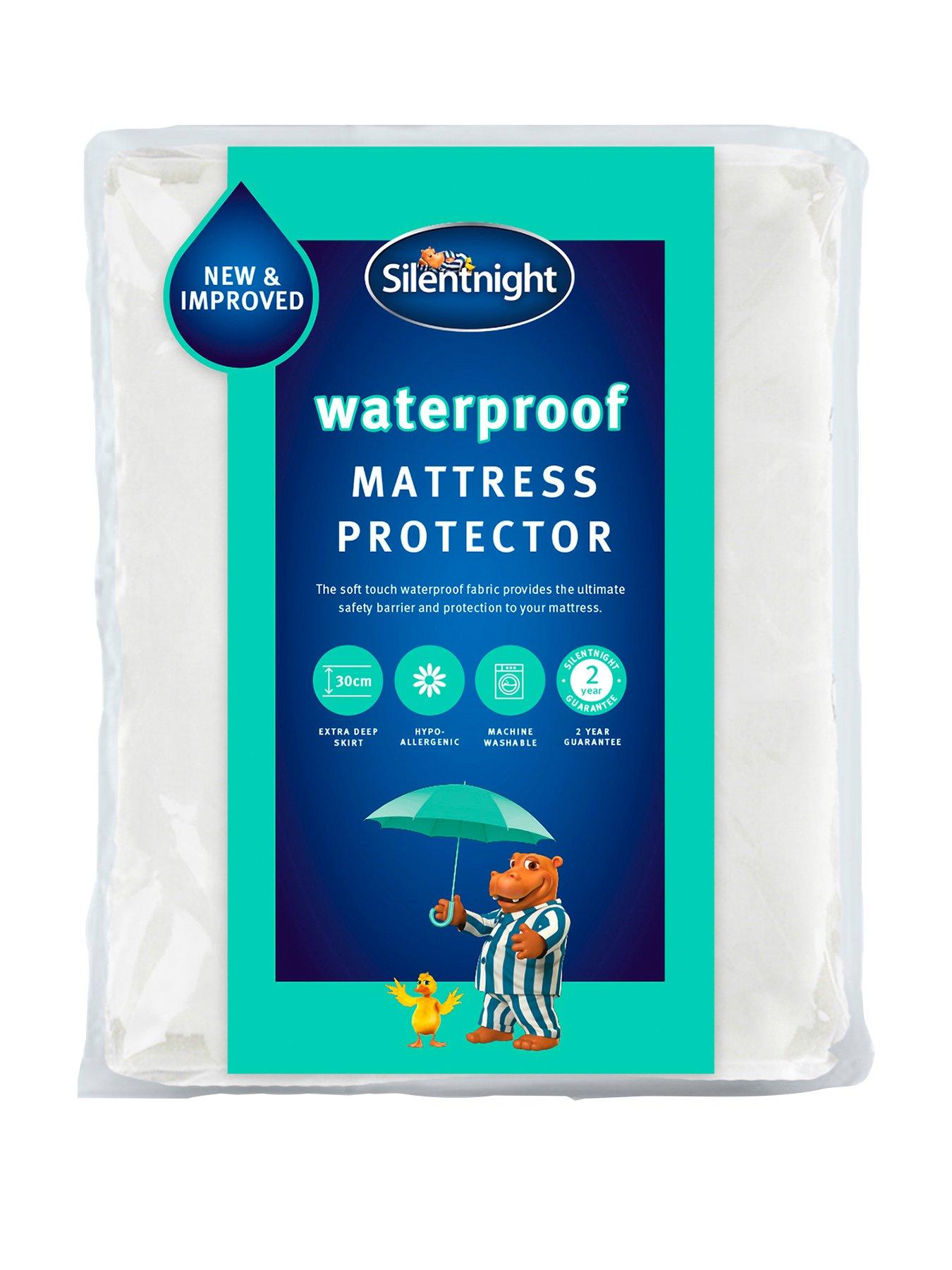 Silentnight Waterproof Mattress Protector White