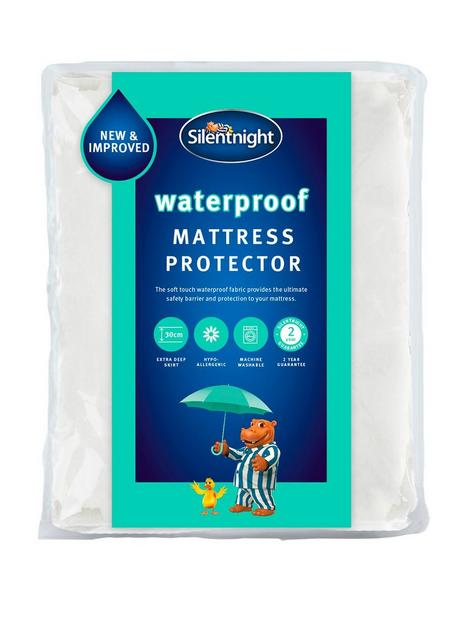 silentnight-waterproof-mattress-protector-white