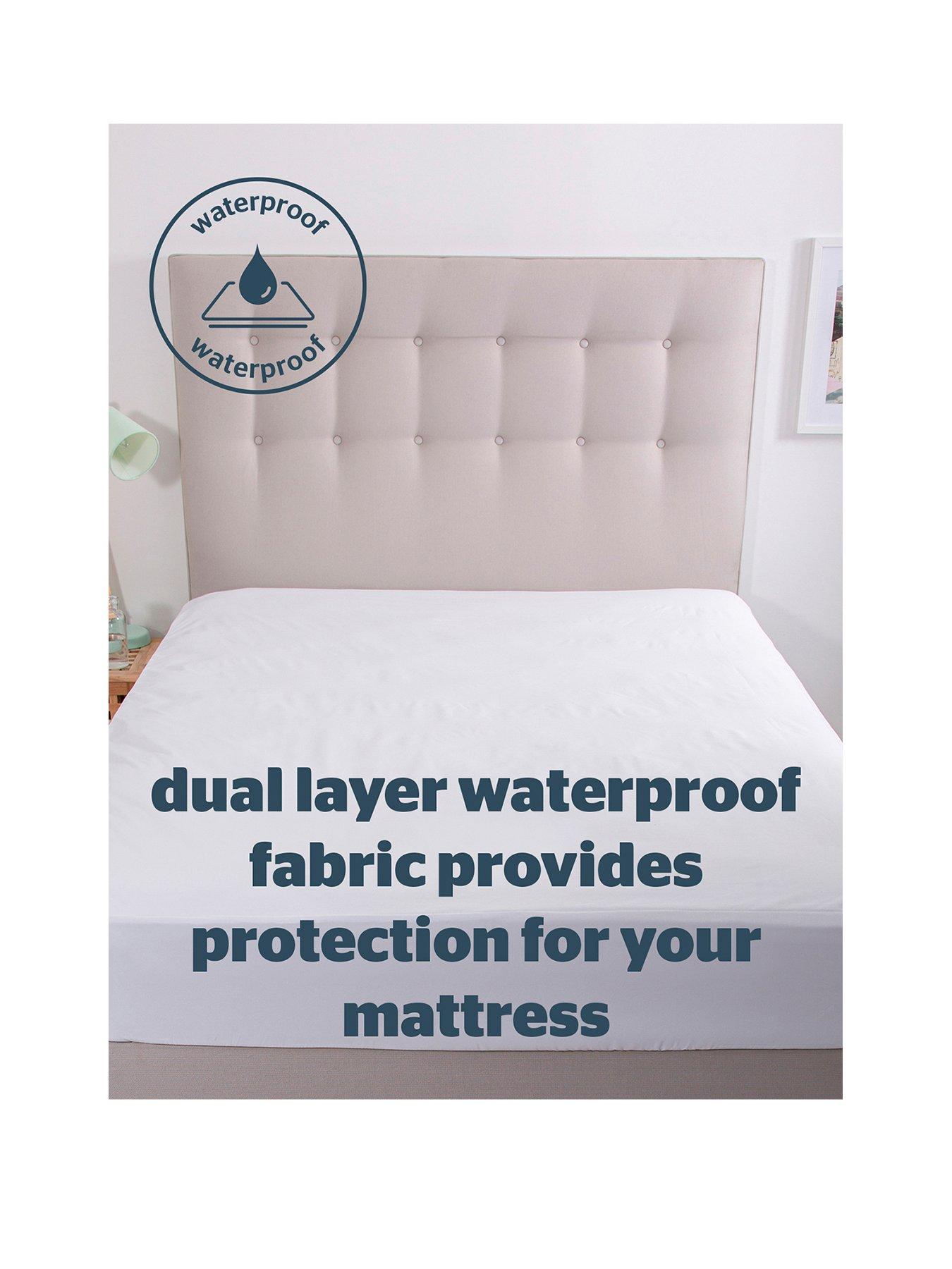 Silentnight Waterproof Mattress Protector White