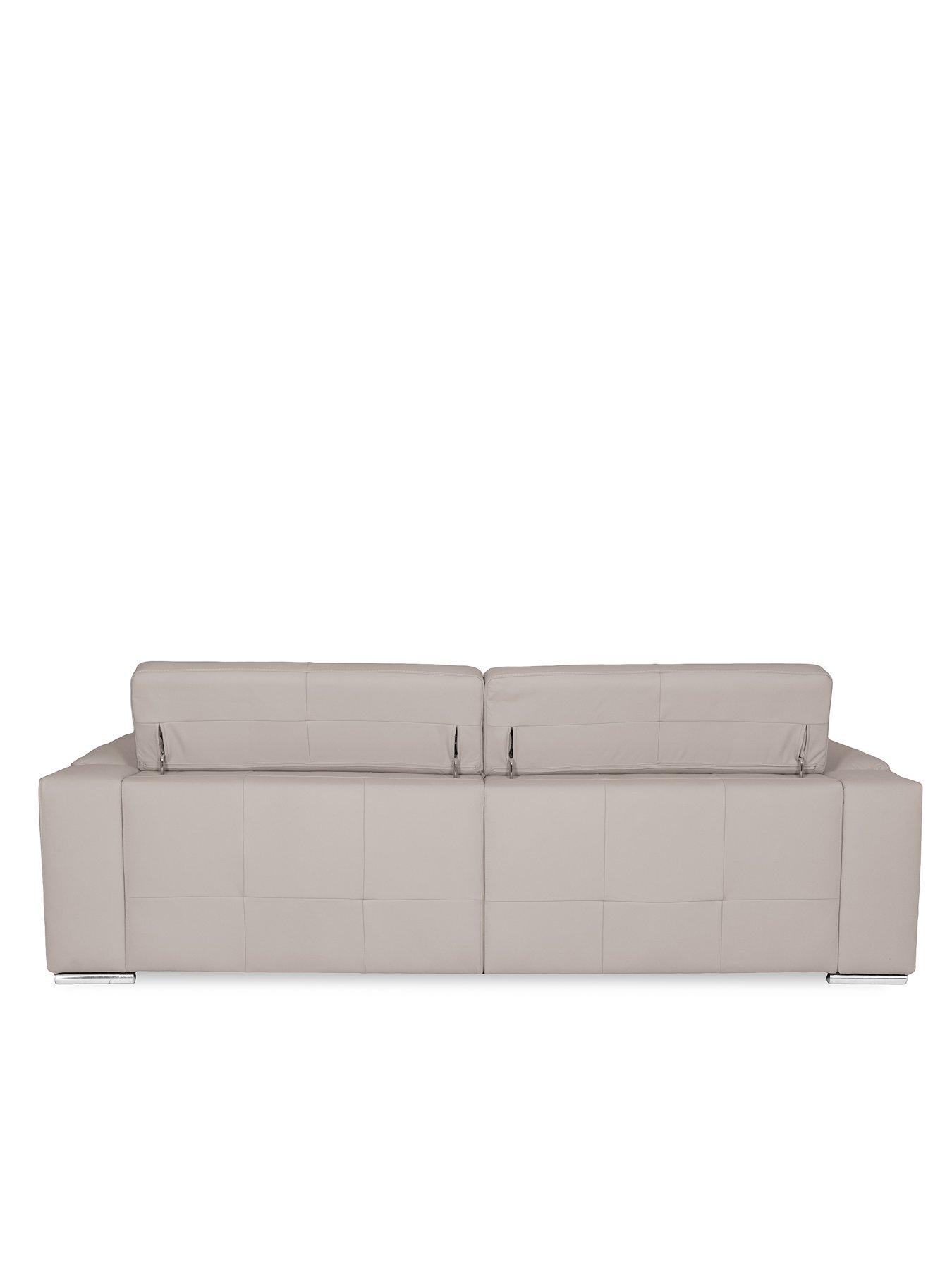 Image 4 of 6 of The Very Collection Brady Premium Leather&nbsp;4 Seater Sofa&nbsp;- FSC&reg; Certified