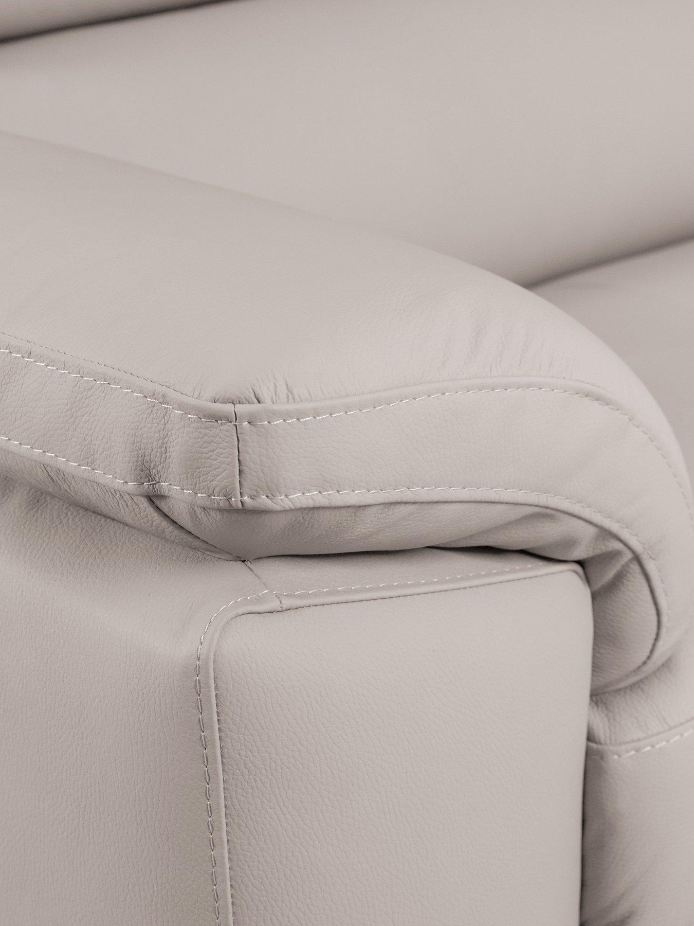 Image 5 of 6 of The Very Collection Brady Premium Leather&nbsp;4 Seater Sofa&nbsp;- FSC&reg; Certified