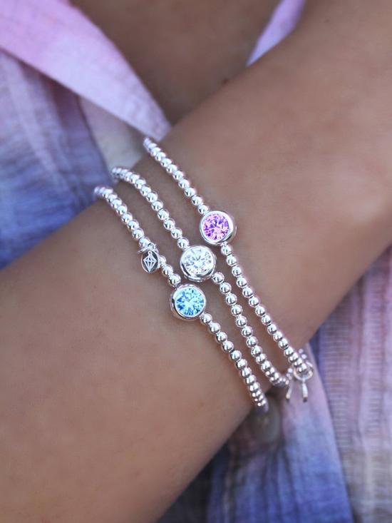 stillFront image of say-it-with-diamonds-birthstone-bracelet