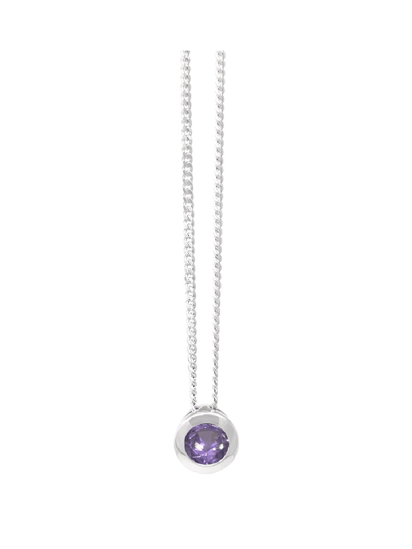 Say It With Birthstone Necklace