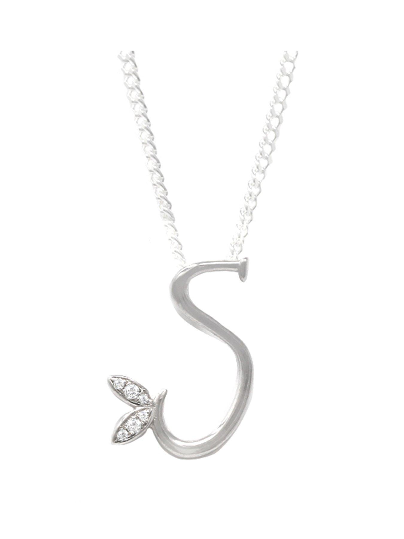 Say It With Winged Initial Necklace