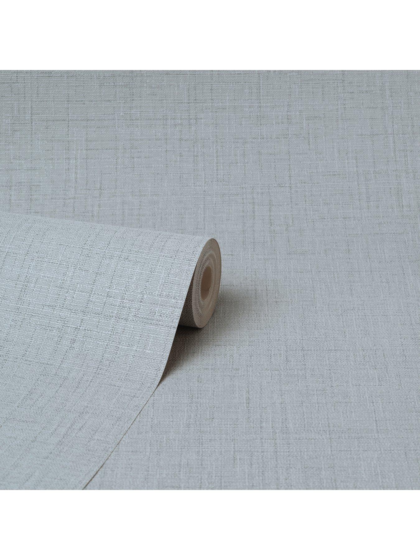 Arthouse 676006 Linen Textures Wallpaper Light Grey