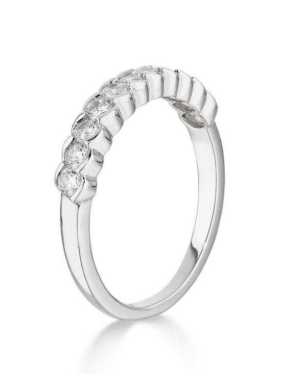 stillFront image of love-diamond-9ct-white-gold-050ct-diamond-eternity-ring