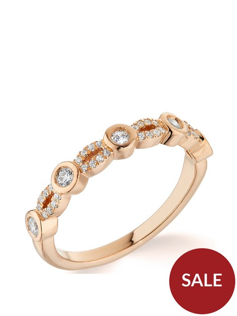 love-diamond-9ct-rose-gold-artisian-025ct-diamond-ring