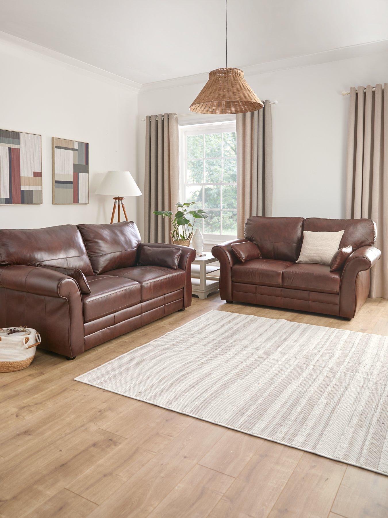 Littlewoods deals leather sofas